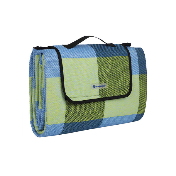 Geïsoleerde picknickdeken Blauw-Groen XL