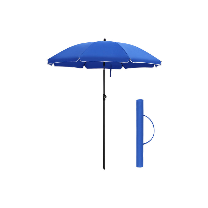 Buigbare parasol Blauw